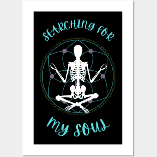 Soul Searching Skeleton Posters and Art